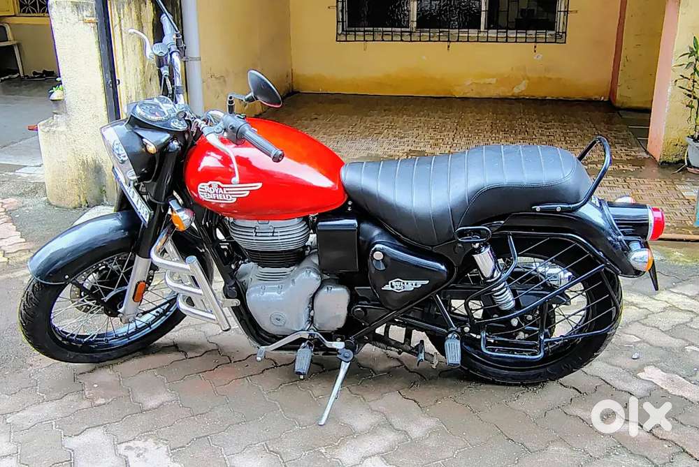 All New Bullet 350 miletry Red