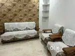 Independent 3bhk furnished flat at heritage apartments massurie road