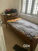 Single Room with attached bathroom.