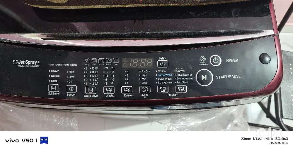 LG 5 star washing machine