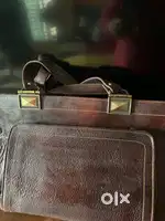 Sturdy leather bag for sale