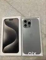 Iphone 15 pro max good condition and good battery health with bill box