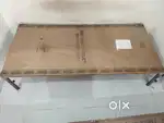 04 x New Iron with Wooden Bed and 01x New Wooden Table