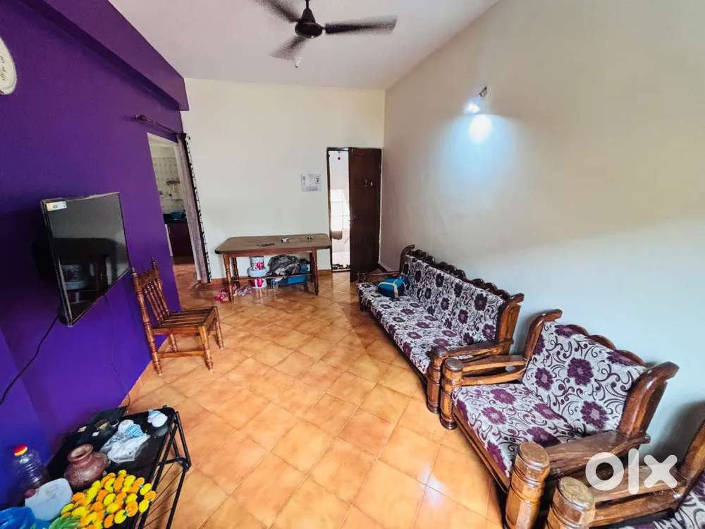 1bhk furnished flat available for rent in Porvorim