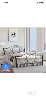Queen Bed for Sale – Excellent Condition - Black Colour