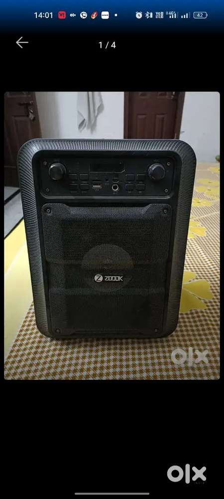 Speaker with Mic 30 watt Zoook