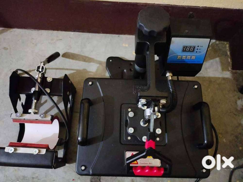 Heat Press 5 in 1 Digital Multi Functional  3 Months use hua hia bas