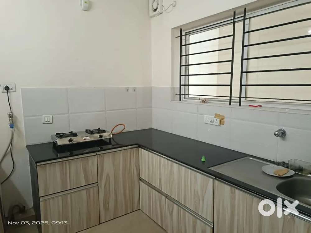 Kottar Infosys nearby 2bhk new flat for rent 18k semi furnished