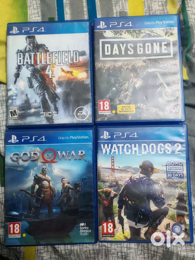 Ps4 games cd