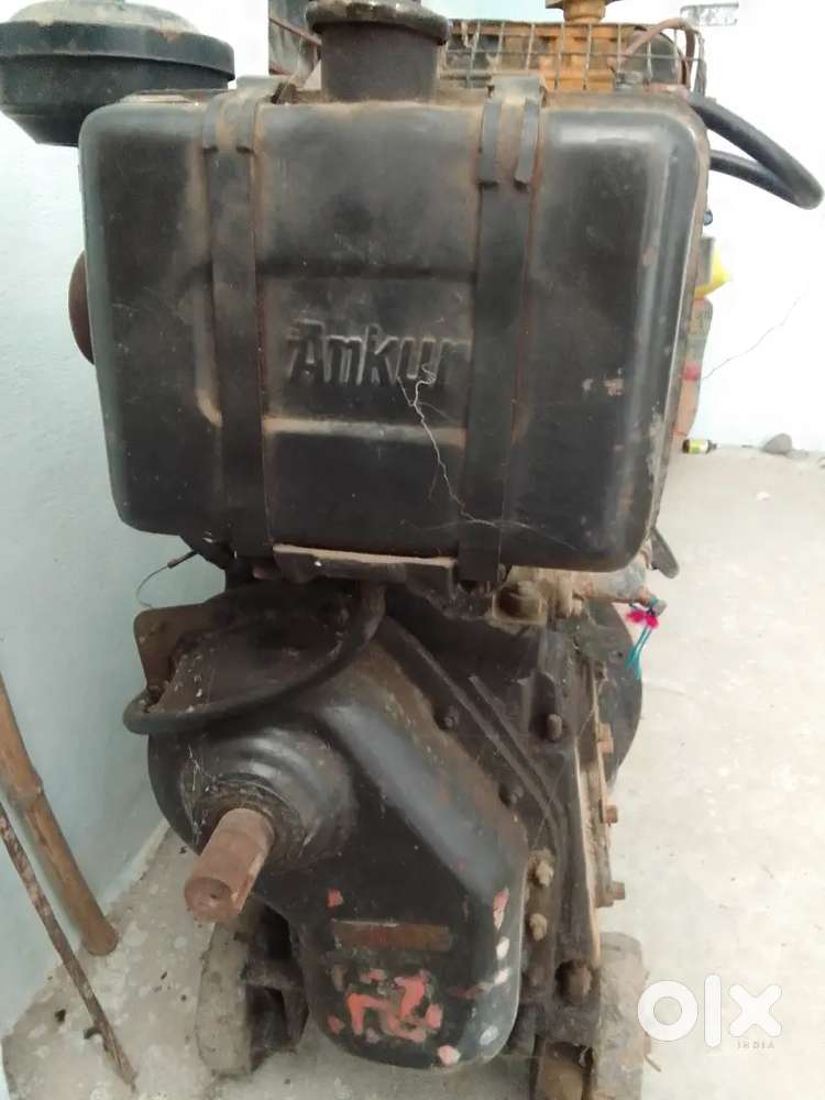 Diesel engine And Generator 9 KV only 50 Hours Use