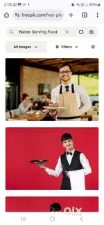 Restaurant waiters& supply experience staff Location Pathanamthitta