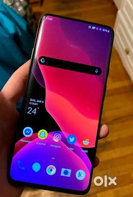 OnePlus 7T Pro 256 GB with pop up camera  (Haze Blue, 8 GB RAM)