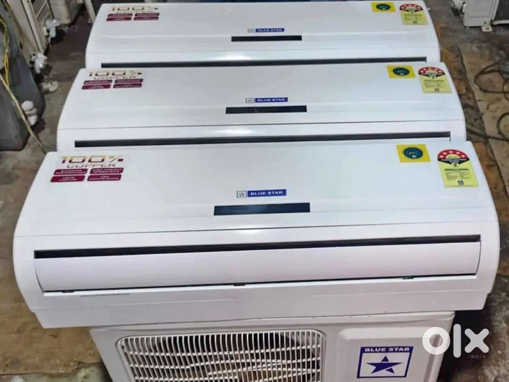 £/1 YEAR WARRANTY COMPRESSOR/BLUE STAR SPLIT AC 1 IN EXCELLENT