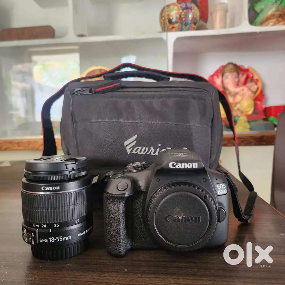 Canon EOS 1500D DSLR Camera with 18-55 mm Lens + EF50MM F/1.8 STM Lens