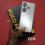 Poco F6 8GB 256 box kit 1 months warranty exchange available