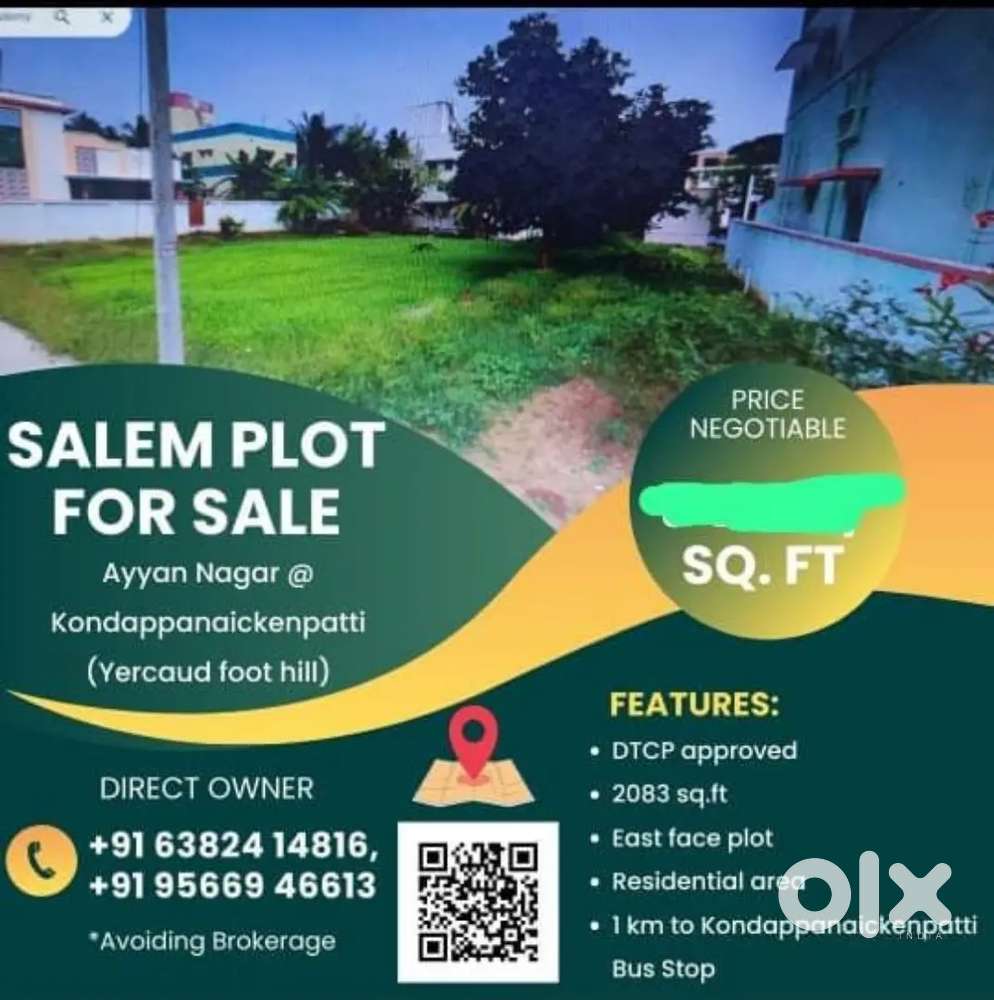 Salem Land Sale Kondappanaikanpatti