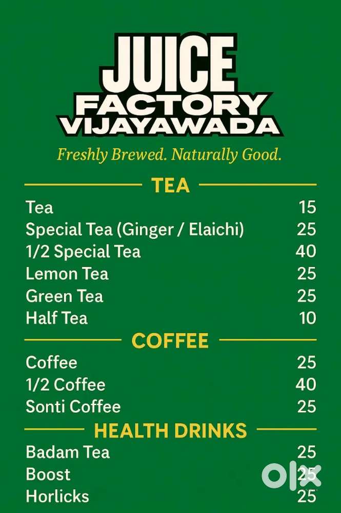 We need a juice Master , atleast basics need to know