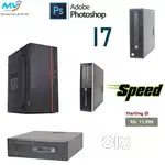 i7 Process  Ram - 4GB DDR3  Hard Disk - 500GB ms office-warranty