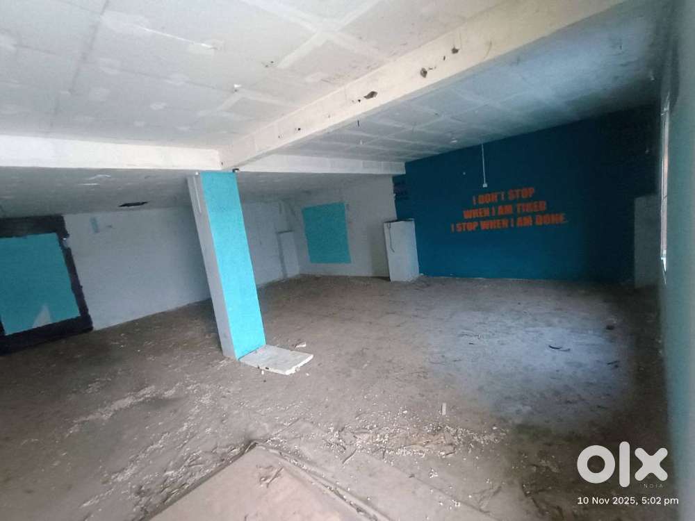 There's hall available on 1st floor