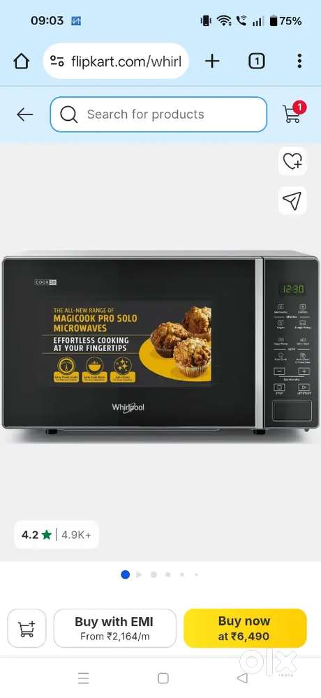 20L 18 Microwave Whirlpool