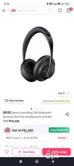 Bose headset