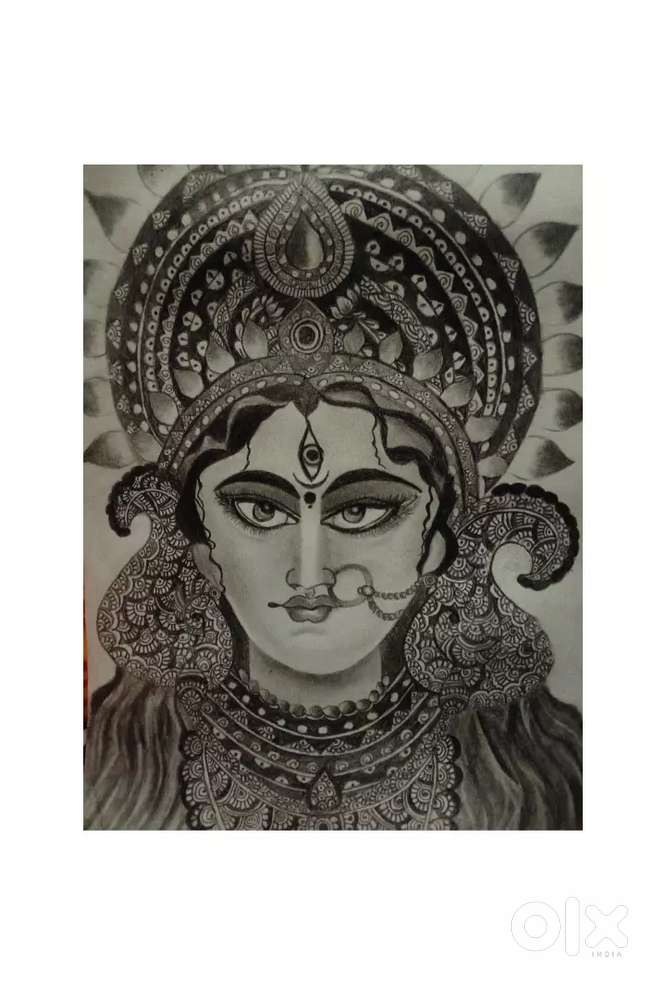 Pencil drwaing sketch