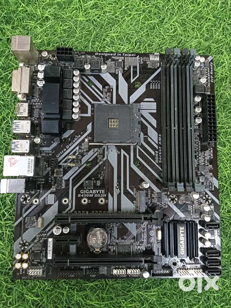 Gigabyte b450m ds3h amd Ryzen motherboard perfect working condition