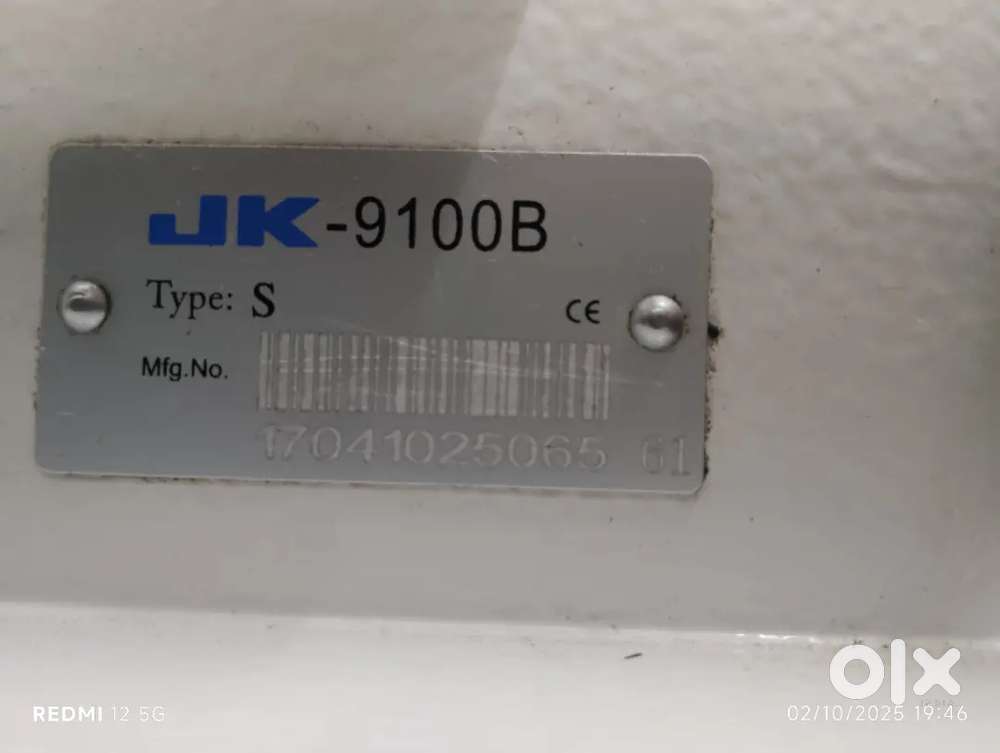 Jack JK-9100B sewing machine.