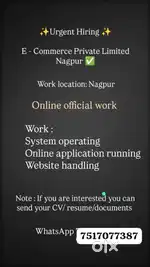 Online office work