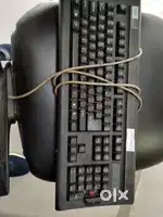 TVS keyboard and HP printer cartridge