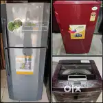5 YEAR WARRANTY _FRIDGE WASHING MACHINE AC _FREE DELIVERY LESS USED