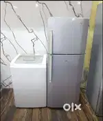 Lg double door refrigerator and lg turbo drumtop load washing machine