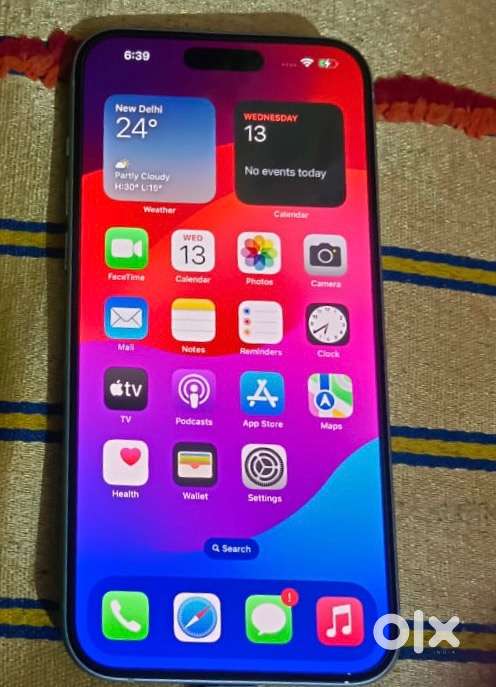 Iphone 15 plus 128gb battery king blue color for sell or exchange