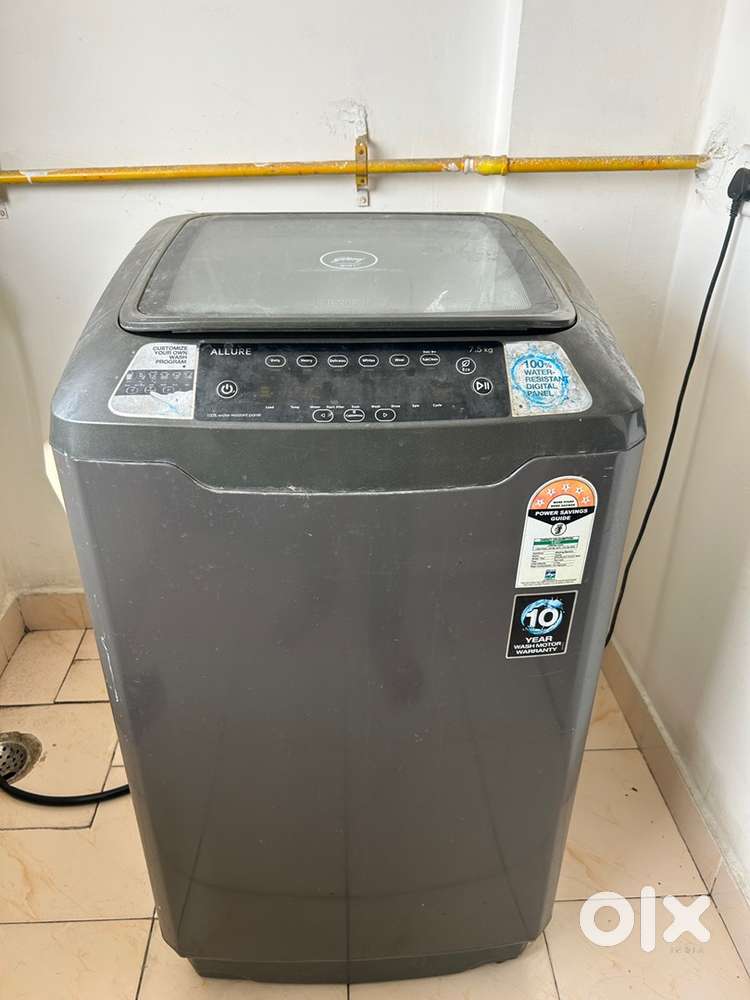 Godrej fully automatic 7.5 kg washing machine