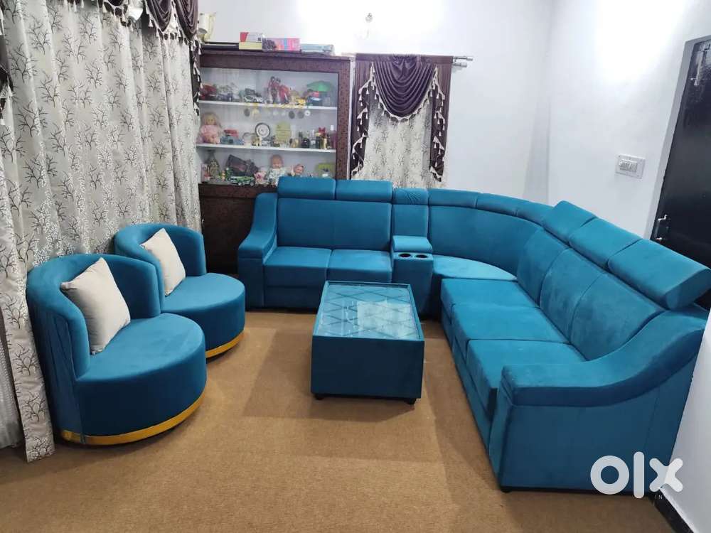 Premium quality L shape sofa set available in starf premium furniture