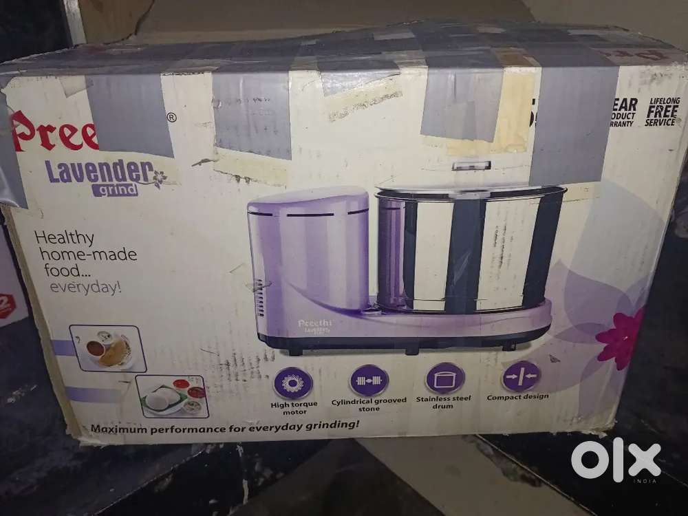 Well maintained juicer and mixer grinder