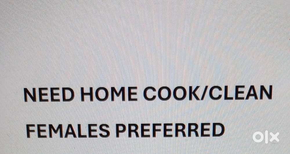 Cooking and cleaning