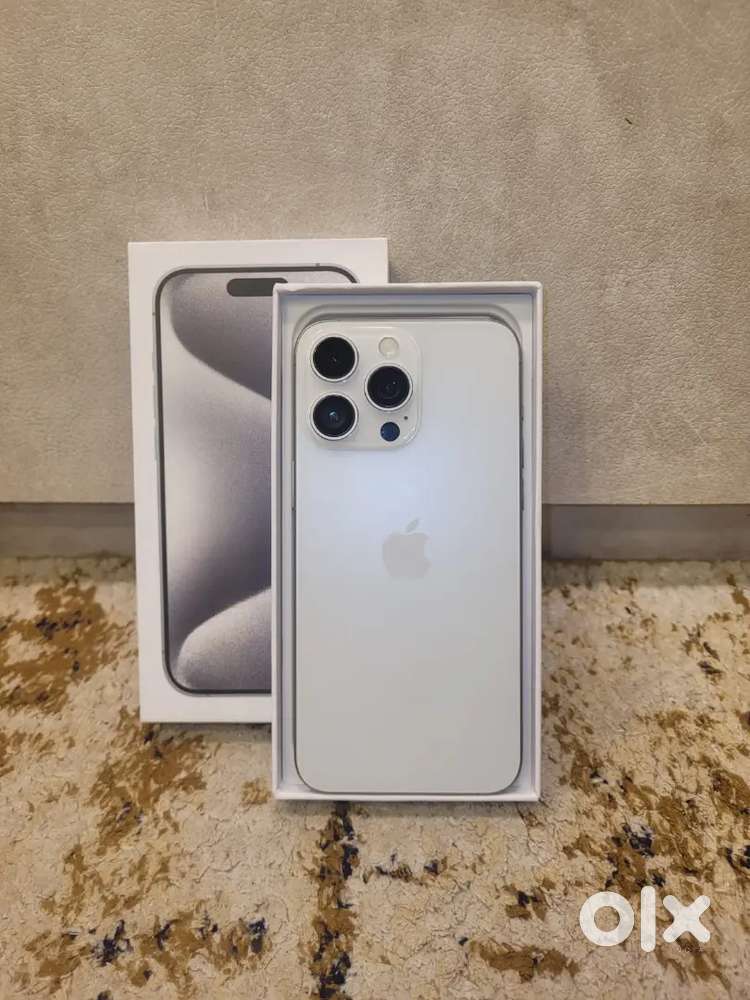 IPHONE 15 PRO AVAILABLE REFURBISHED VARIENT BILL BOX KIT AVAILABLE 512