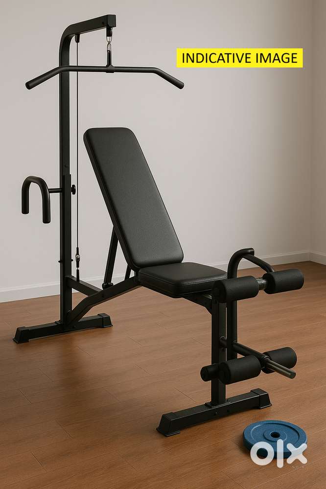 Home gym equipment - Multi-exerciser bench w/ weights