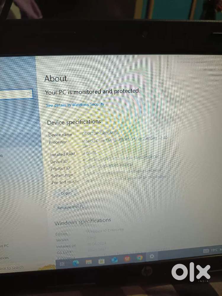 Intel i3 Laptop  4GB RAM  Working Condition  Best Price