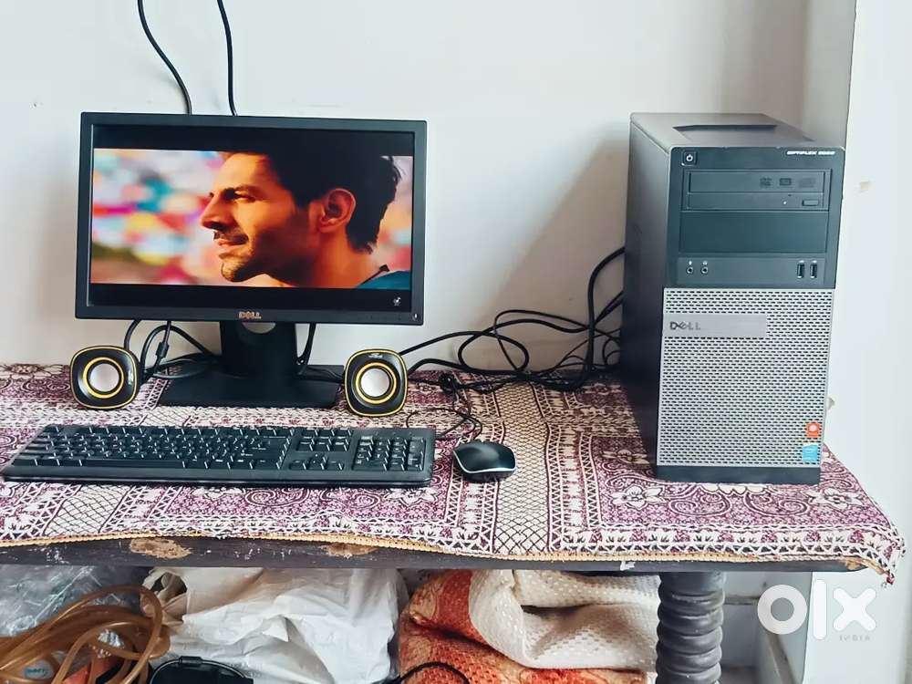 Dell high power intel core i7 Desktop computer/16gb/256gb ssd fully ok