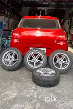 Alloy wheel & tyre