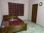 Furnished flat for rent at Newtown action area 1, bechlors allowed