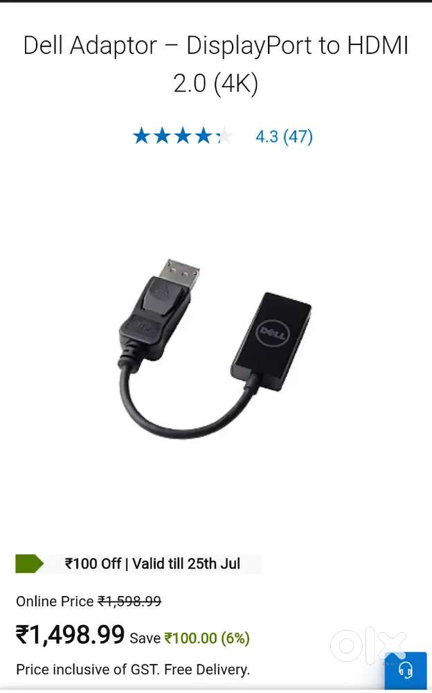 Dell display port 4k