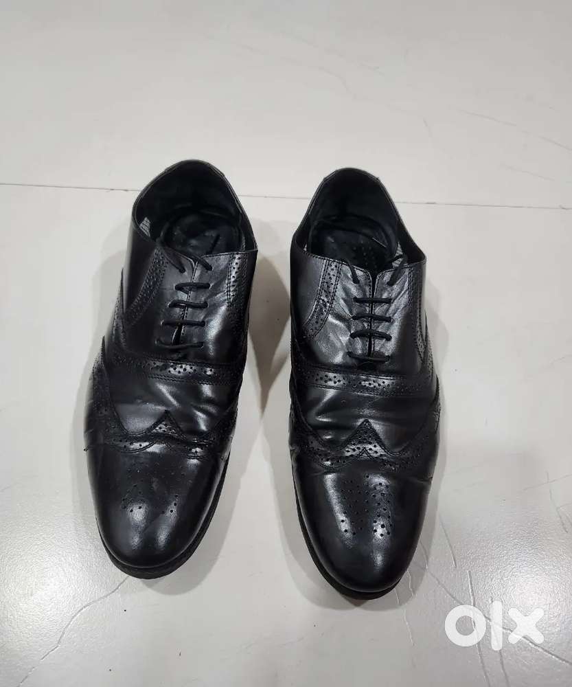 Original and top condition black Mochi Shoes of size UK 13 or India 47