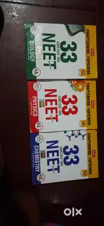 MTG chapterwise 33 years physics chemistry biology for NEET
