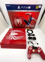 Sony PlayStation 4 PS4 Pro 1TB Marvel Spider-Man Limited Edition Game