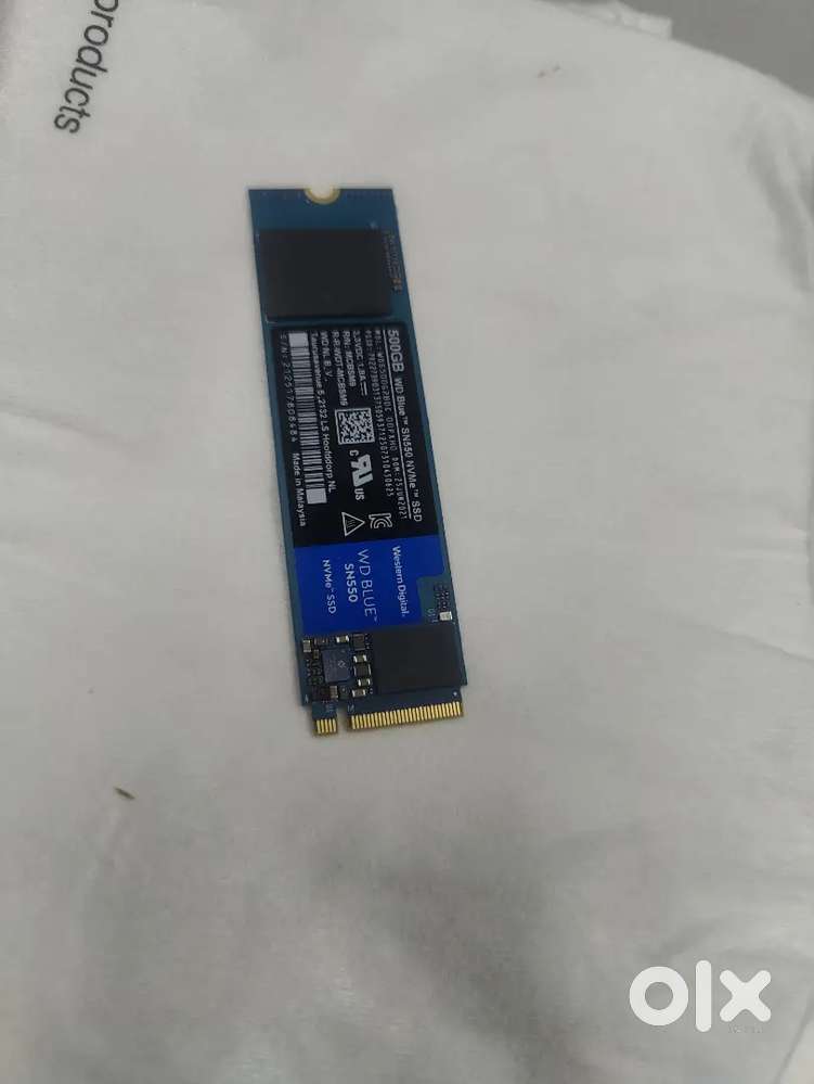 WD 500 Gb NVME SSD Unused