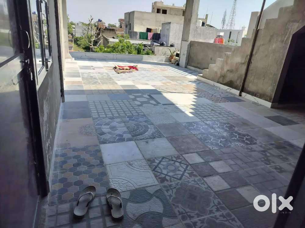 Room and attached let bath separate portion