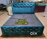 HAMZA FURNITURE New designer stylish plywood Bed at affordable range